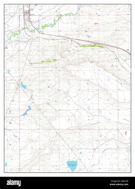 Rock river wyoming map Cut Out Stock Images & Pictures - Alamy