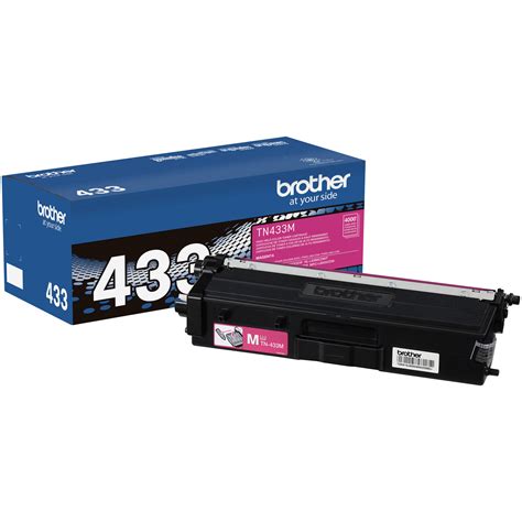 Brother TN433M Magenta High-Yield Toner Cartridge TN433M B&H