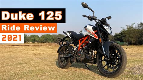 2021 Duke 125 - Detailed Ride Review | Top Speed | Changes | Mileage ...