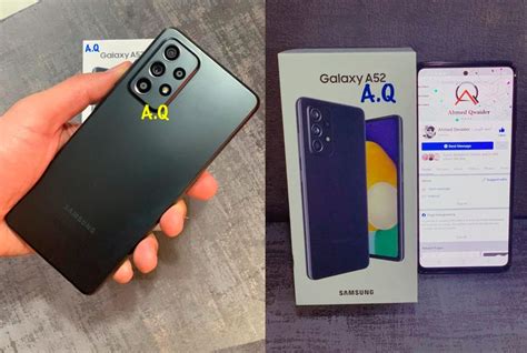 Samsung Galaxy A52 appears in real photos • TechBriefly