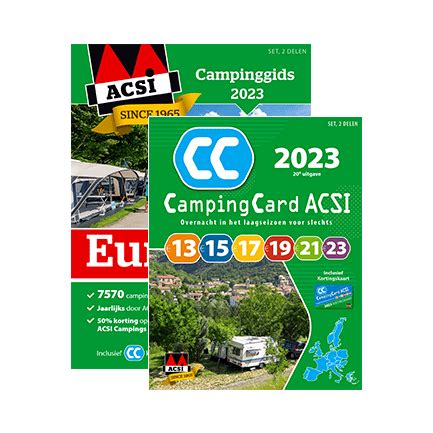 ACSI | Dé campingspecialist van Europa!