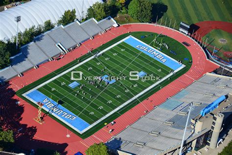 OverflightStock™ | Columbia University Lawernce A. Wien Stadium Aerial Stock Photo