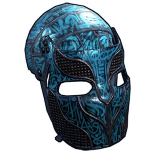 Azul Metal Facemask - Rust Skin