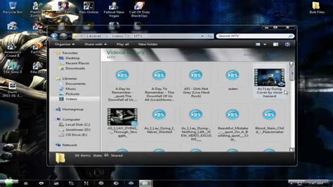 The Best Windows 7 Gaming Themes - YouTube