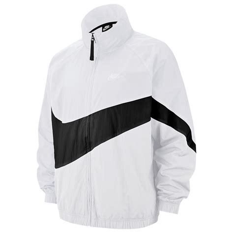 Nike Large Swoosh Windbreaker in White for Men - Lyst