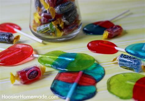 Homemade Jolly Rancher Lollipops - Hoosier Homemade