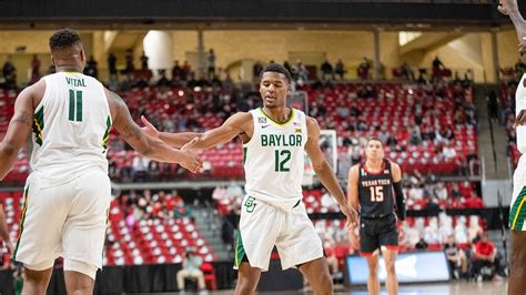 Baylor vs Texas Tech Men's Basketball Highlights - YouTube