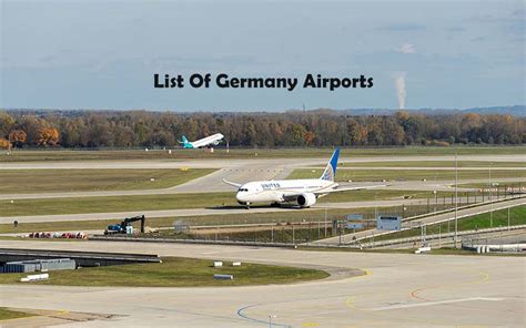 List of Airports in Germany - Travel to Germany