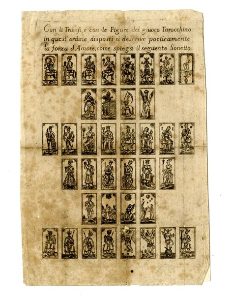 Bolognese deck from c. 1650 - Tarot History Forum