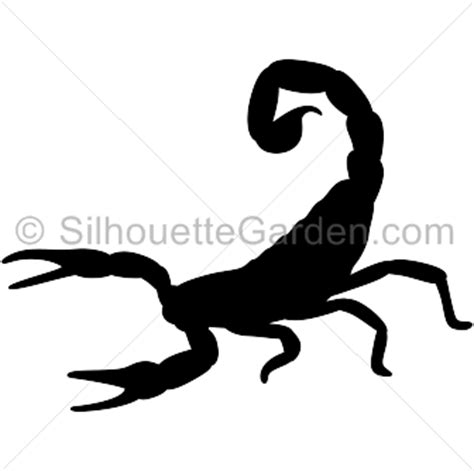 Scorpion Silhouette - Free Clip Art, Printable, and Vector Downloads