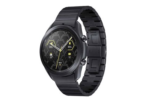 Samsung Shows Off A Titanium Variant Of The Galaxy Watch 3