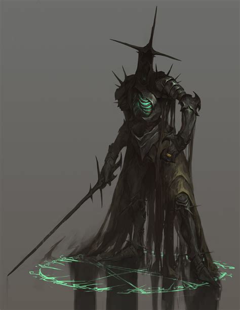 ArtStation - Witch King of Angmar, Paulo Jenssen in 2021 | Witch king ...