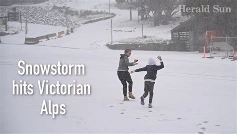 Snowstorm hits Victorian Alps | news.com.au — Australia’s leading news site