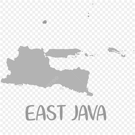 East Asia Map Vector Hd PNG Images, High Quality Map Of East Java Is A Province Of Indonesia ...