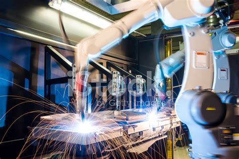 High Tech, Industrial Robotic Welding Machines Stock Photos - FreeImages.com