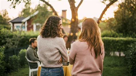 Two People Talking To Each Other