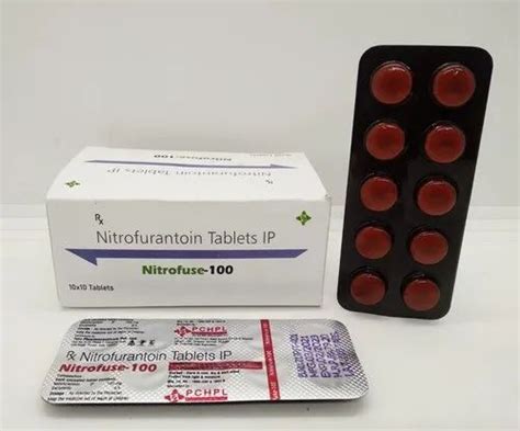 Nitrofurantoin Tablets Ip 100 Mg (Nitrofuse-100) at Rs 80/box | Nitrofurantoin Capsule in Sas ...