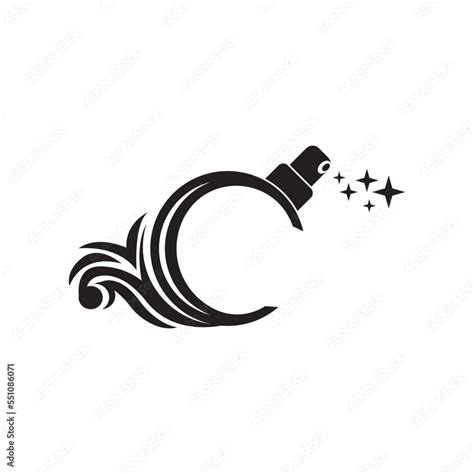 perfume logo.vector illustration symbol design Stock Vector | Adobe Stock