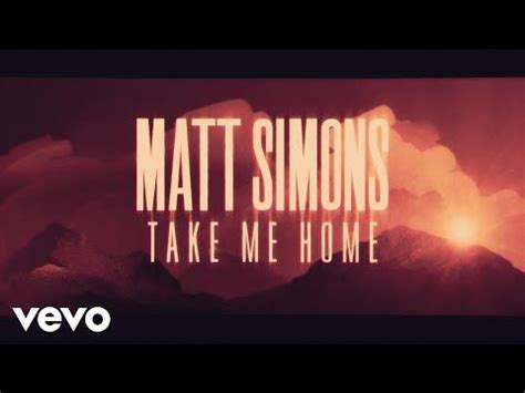 Matt Simons - Lose Control - official lyric video - YouTube | Take me home, Lyrics, Songs