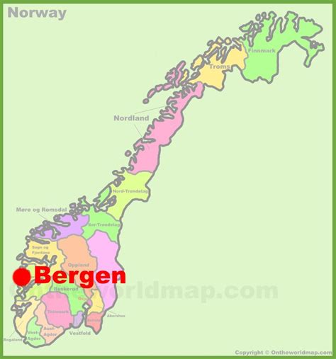 Bergen Map