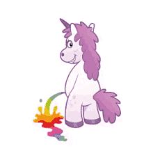 Unicorn Farting Rainbow GIFs | Tenor