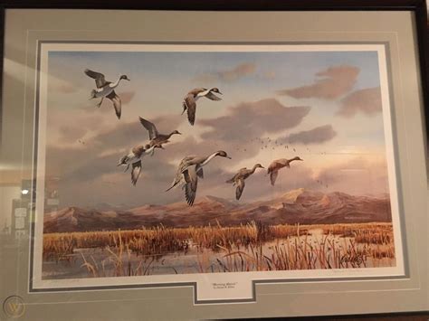 Ducks Unlimited Framed Print - "Morning Marsh" James Killen - Signed ...