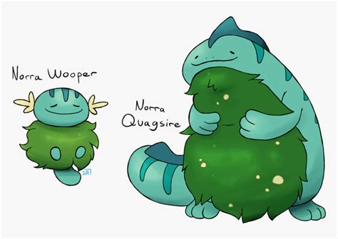 #042 Wooper water Fish Pokemon - Pokemon Regional Variant Ideas, HD Png ...