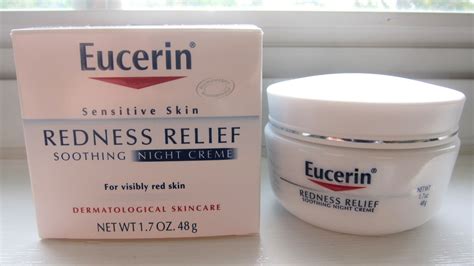 BEAUTIFUL CANVAS: Eucerin Sensitive Skin Redness Relief Soothing Night Cream Review