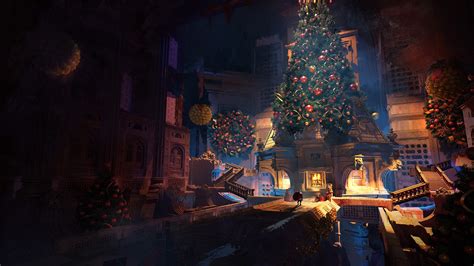 Enchanting Christmas Tree - HD Holiday Wallpaper by Sebastian Luca