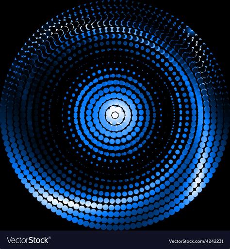 Blue swirl Royalty Free Vector Image - VectorStock