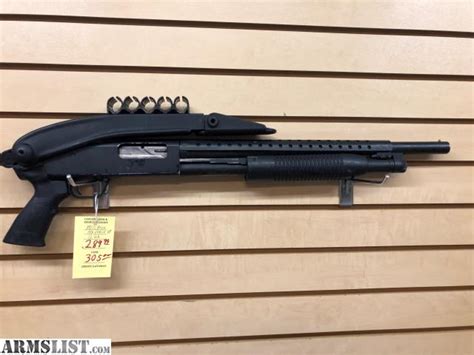 ARMSLIST - For Sale: MOSSBERG MAVERICK 88 12GA PUMP TACTICAL WITH FOLDING STOCK