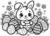 Easter Egg Coloring Pages  42 Sheets To Get Creative sketch template