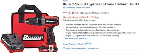 New Harbor Freight Bauer Cordless Tools, Now Available at Amazon??