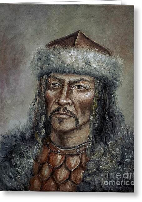 Attila The Hun Painting by Arturas Slapsys