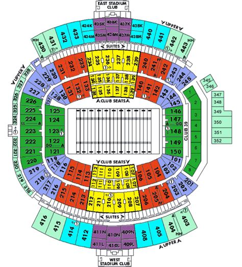 Everbank Stadium Seating Chart