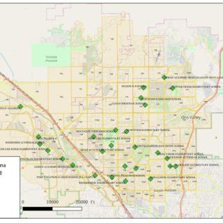 GIS. Map of Marana School District | Download Scientific Diagram