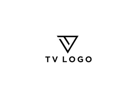 Premium Vector | Tv logo design vector illustration