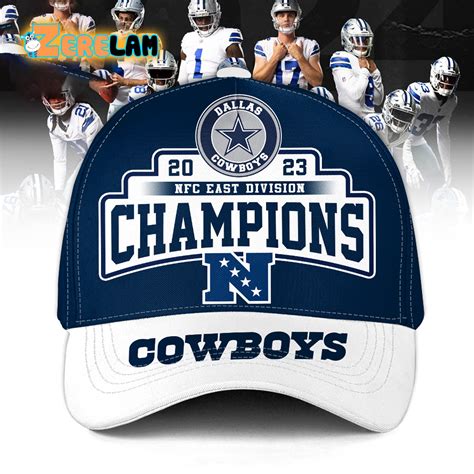 Cowboys 2023 NFC East Division Champions Hat - Zerelam