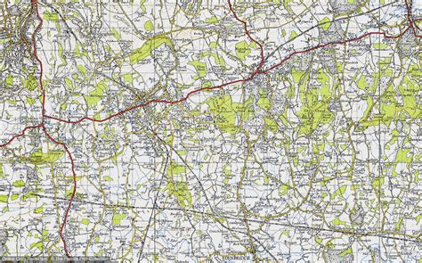 Historic Ordnance Survey Map of Limpsfield Chart, 1946