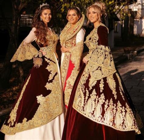 Kosovo folk costume national Albanians traditional clothing