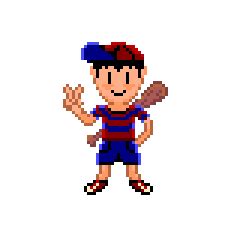 A Pixel art rendering of ness I made as practice :) : r/earthbound