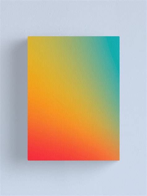 "Gradient Colours: Red Yellow Blue" Canvas Print for Sale by ...