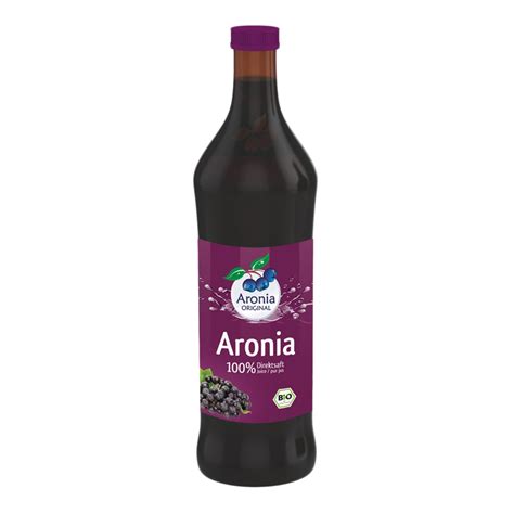 Aronia Berry Direct Juice, 0.7 liters - PureNature