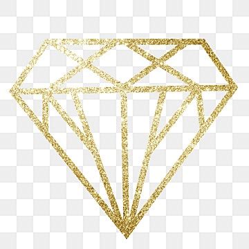 Gold Diamond Shape White Transparent, Diamond Golden Sands Gold Powder Shape, Diamond, Golden ...