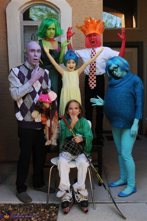 Inside Out Family Halloween Costume