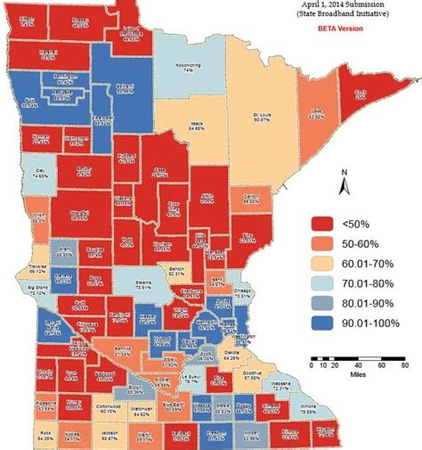 Rural broadband service shows scattered improvements | MPR News