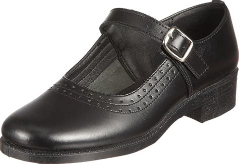 Toughees Junior Pearl Black School Shoe, Black, 9 UK Child (27 Child EU): Amazon.co.uk: Shoes & Bags