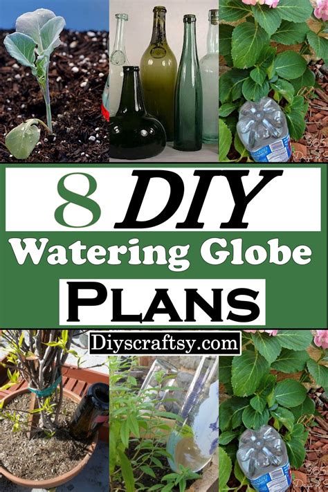 8 DIY Watering Globe Plans - DIYsCraftsy