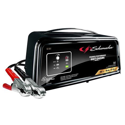 Schumacher Electric Fully Automatic Battery Charger Engine Starter