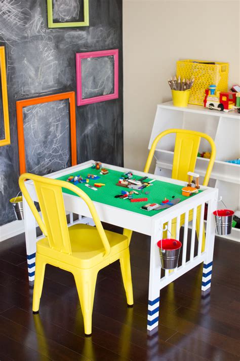 10 Cool DIY Lego Tables From IKEA Supplies - Shelterness